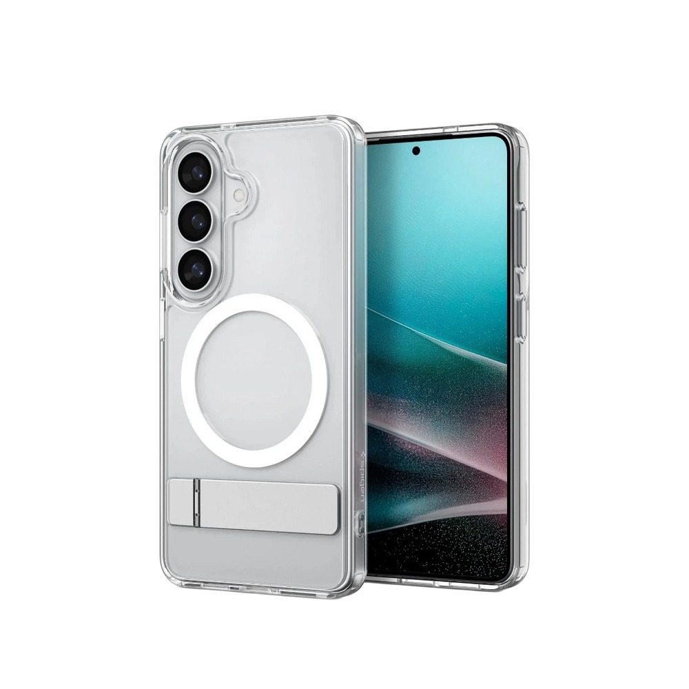 Spigen 軍規 磁吸 支架 透明殼 防摔殼 手機殼 保護殼 適用  Galaxy S26 + Ultra-細節圖2
