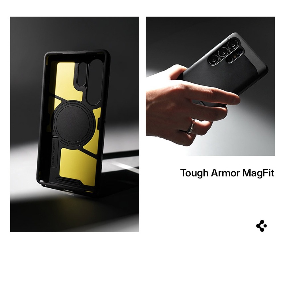 Spigen 磁吸 軍規 防摔殼 保護殼 手機殼 適用 Samsung Galaxy S26 + Ultra-細節圖4