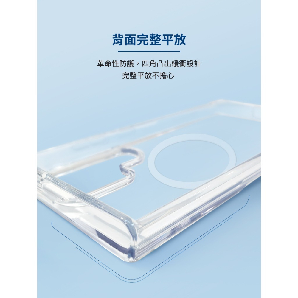 imos 全透明 磁吸殼 軍規 保護殼 防摔殼 手機殼 適用 SAMSUNG S26 + Ultra-細節圖6