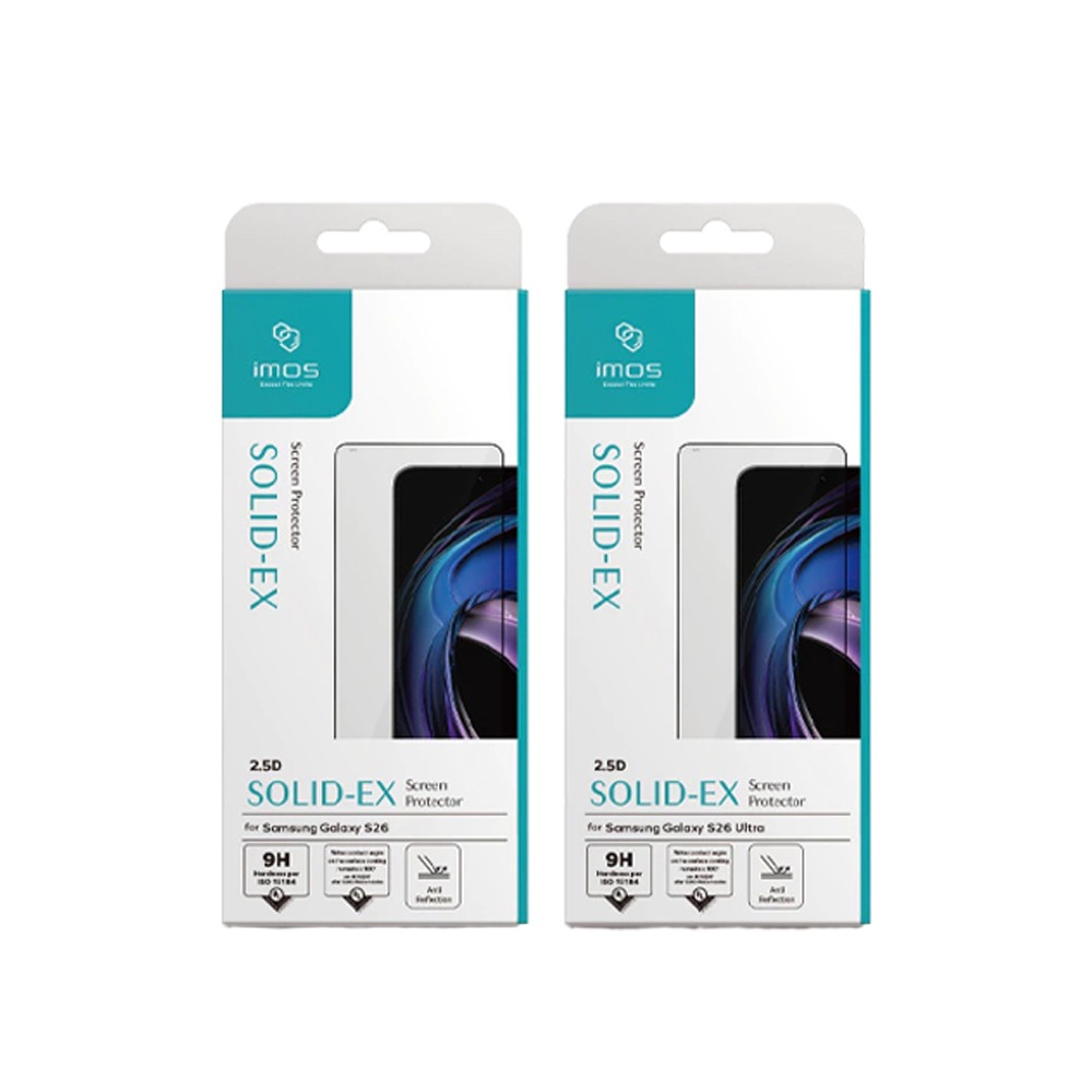 imos 指紋 辨識 2.5D AR 低反光 9h 螢幕 玻璃貼 保護貼 適用 SAMSUNG S26 + Ultra-細節圖3