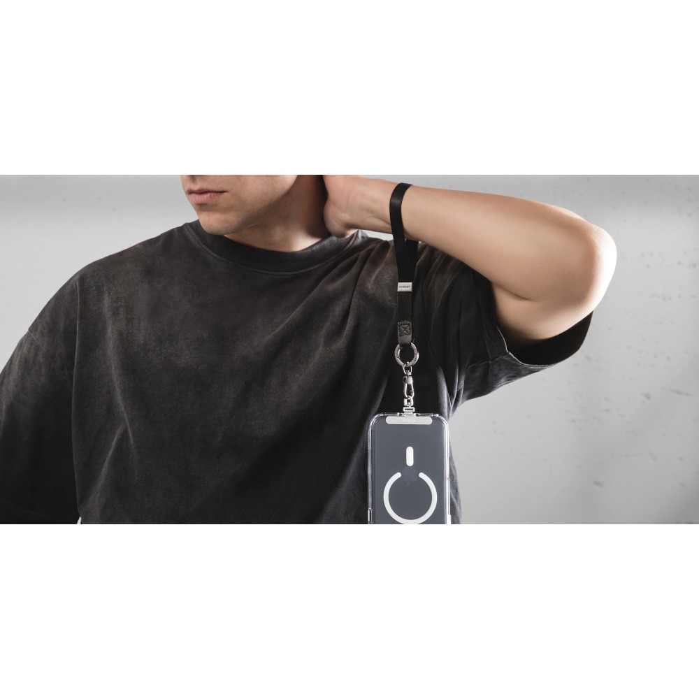 MAGEASY Metal 360° 旋轉 超薄 金屬 掛繩片 手機 掛片 相容 iOS Android 手機殼-細節圖10