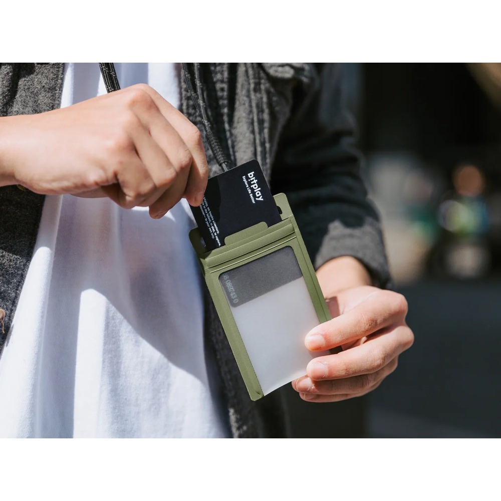 BitPlay AquaSeal 防水 機能 證件套 掛繩 霧面-細節圖7