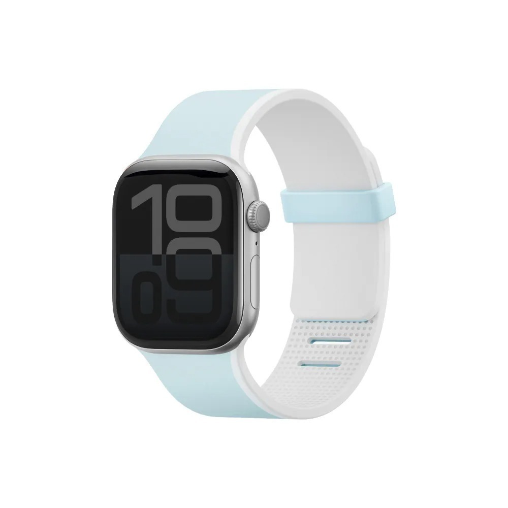 UNIQ Revix 4th 雙色 矽膠 磁吸 錶帶 適用 Apple Watch 42 41 40 mm-規格圖5