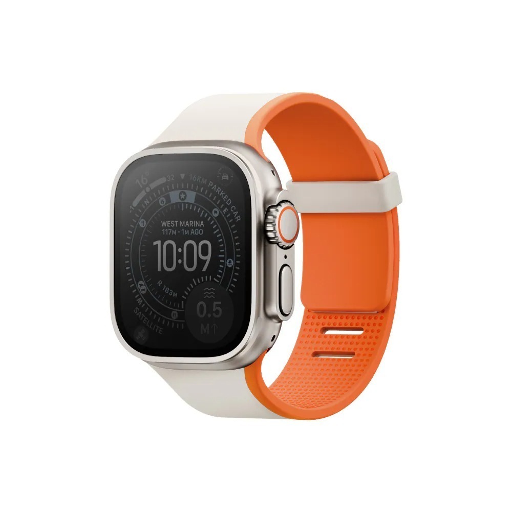 UNIQ Revix 4th 雙色 矽膠 磁吸 錶帶 適用 Apple Watch 42 41 40 mm-規格圖5