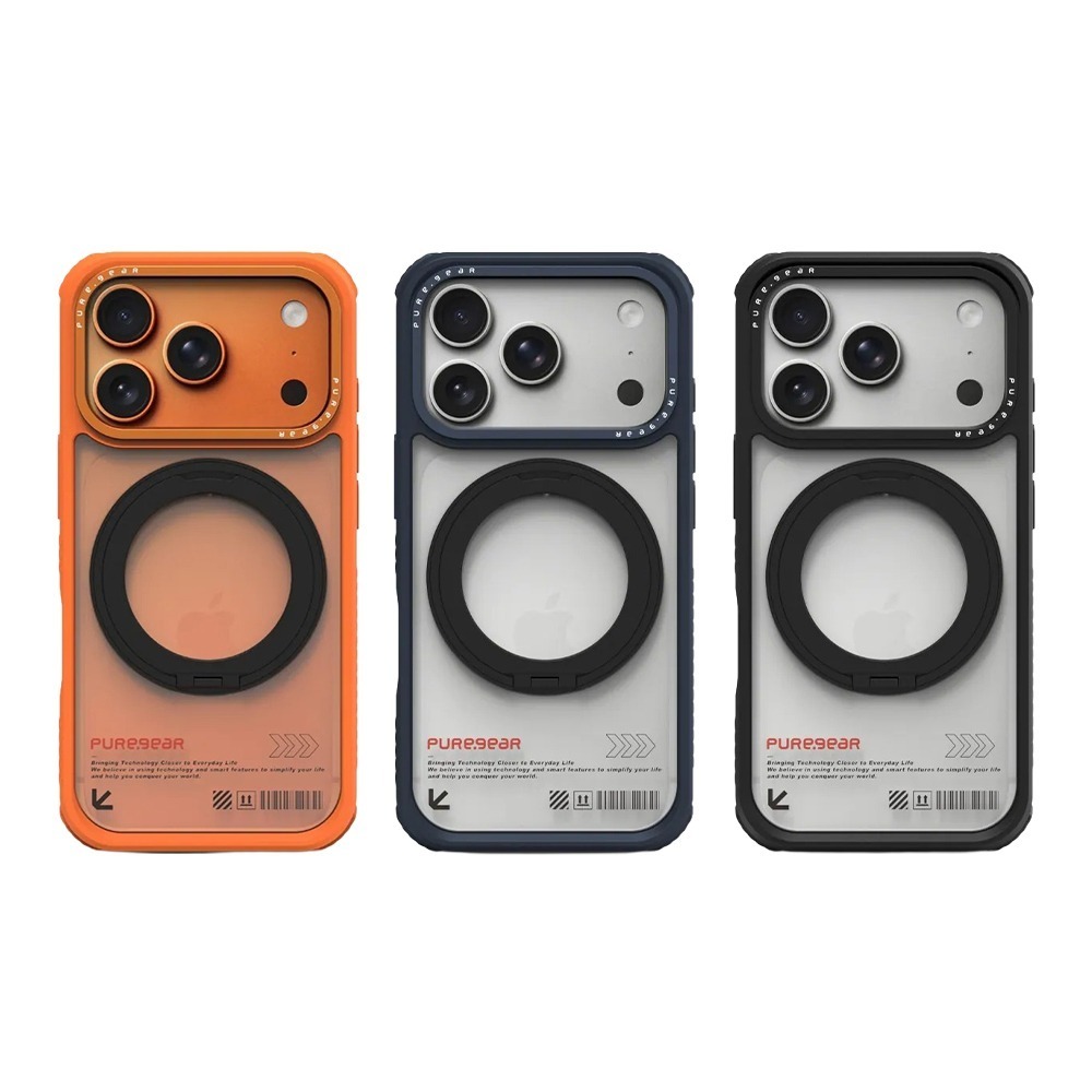 PUREGEAR 冰霧 防摔殼 手機殼 旋轉 支架 保護殼 MagSafe 適用 iPhone 17 Pro Max-細節圖2