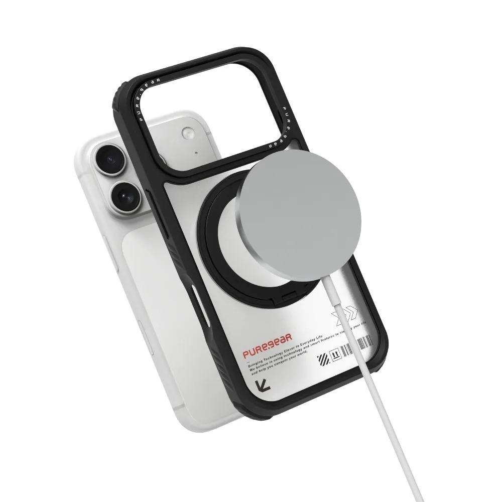 PUREGEAR 冰霧 防摔殼 手機殼 旋轉 支架 保護殼 MagSafe 適用 iPhone 17 Pro Max-細節圖10