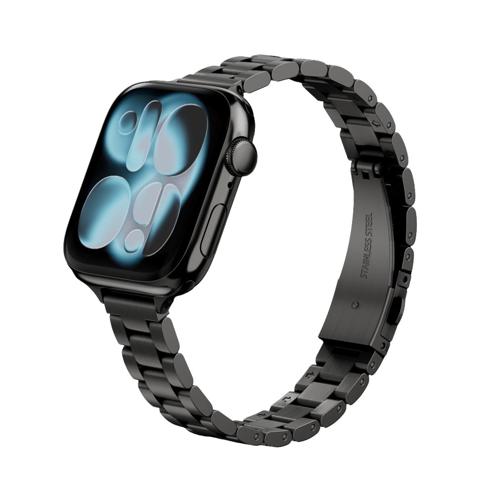 SwitchEasy 魚骨牌 Chaîne 不鏽鋼 鏈 錶 錶帶 適用 Apple Watch 40 41 42 mm-規格圖11