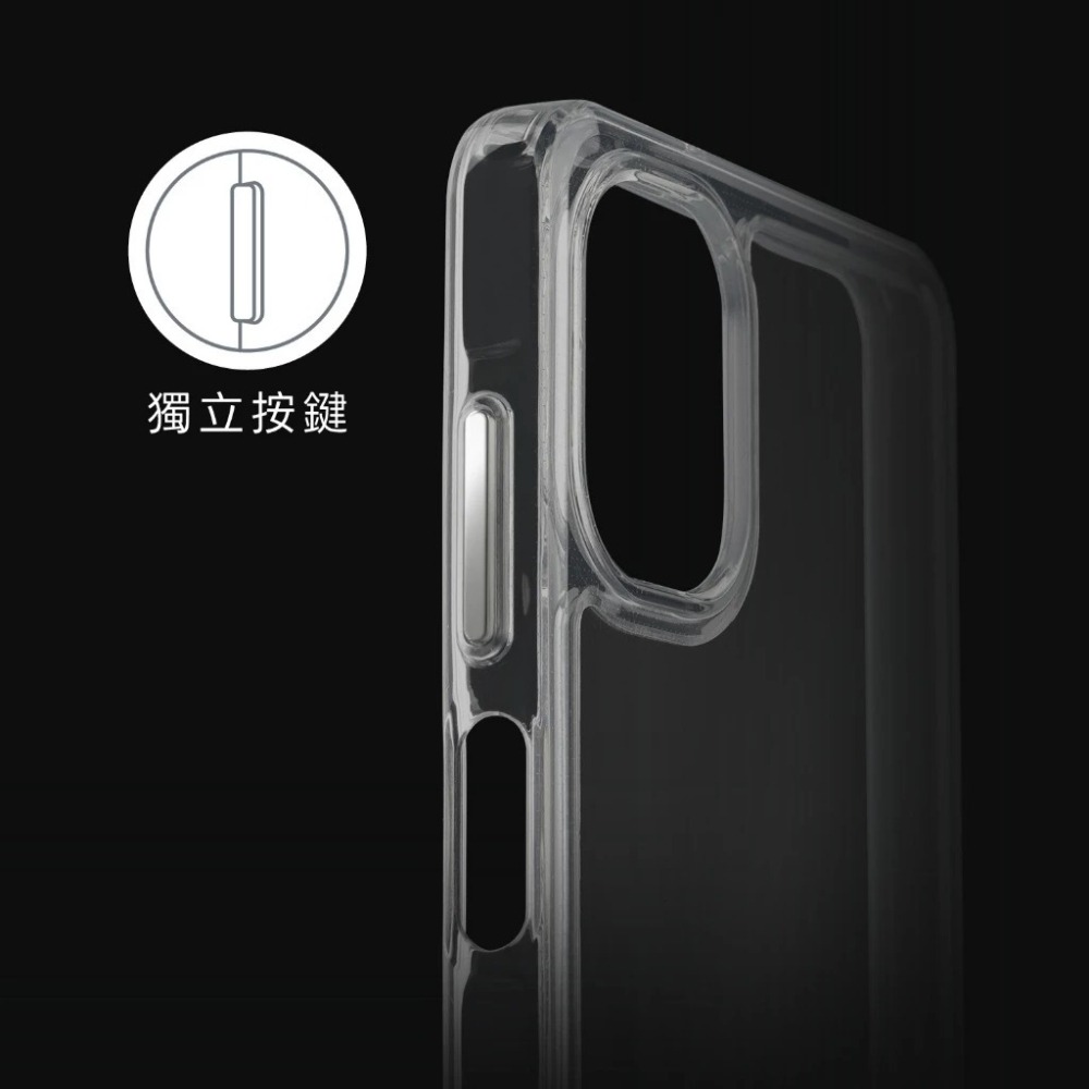 DAPAD 按鍵版 空壓 雙料 防摔殼 透明殼 裸機感 手機殼 適用 SONY XPERIA 1 10 VII-細節圖6