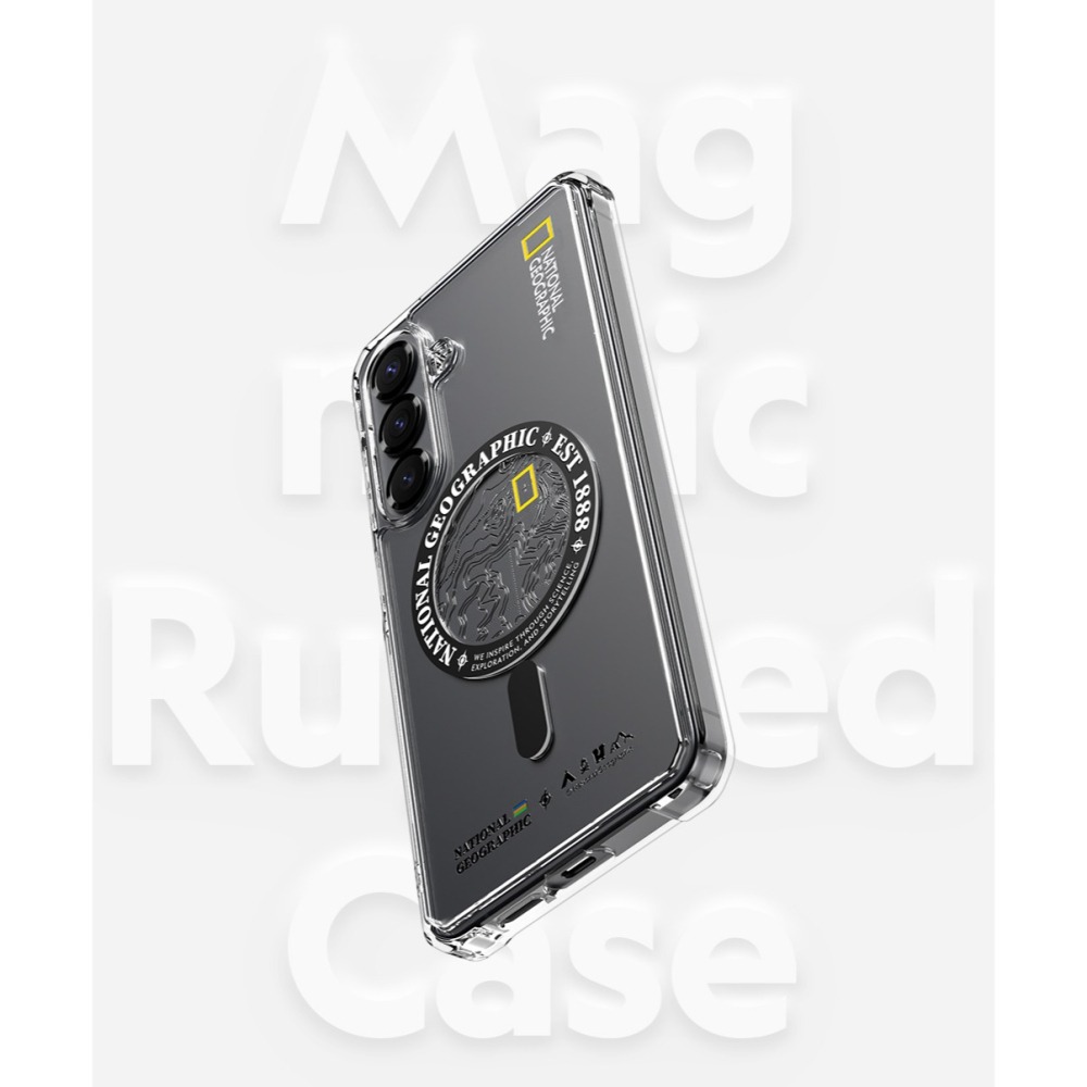 國家地理 磁吸 防摔殼 完美貼合 手機殼 保護殼 吊飾孔 適用 SAMSUNG S25 S26 Plus Ultra-細節圖6