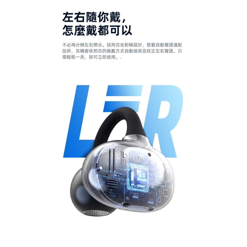 Black Shark C3 耳夾式 真無線 藍牙 耳機 AI 翻譯 智慧 翻譯機 降噪-細節圖10