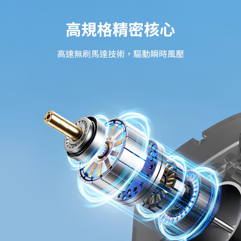 Aecooly Flow UH01-A 高速 9000mAh 大容量  戶外 3in1 多功能 冷風扇 腰掛 強勁風壓-細節圖11