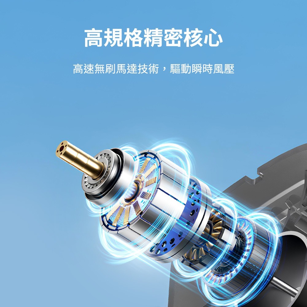 Aecooly Flow UH01-A 高速 9000mAh 大容量  戶外 3in1 多功能 冷風扇 腰掛 強勁風壓-細節圖11