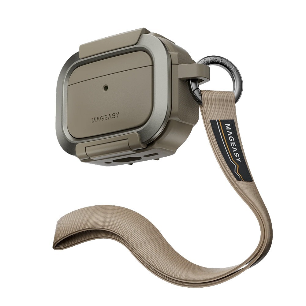MAGEASY Axiz AVIATION 鋁合金 支架 耳機殼 保護殼 防摔殼 適用 AirPods Pro 3-規格圖11