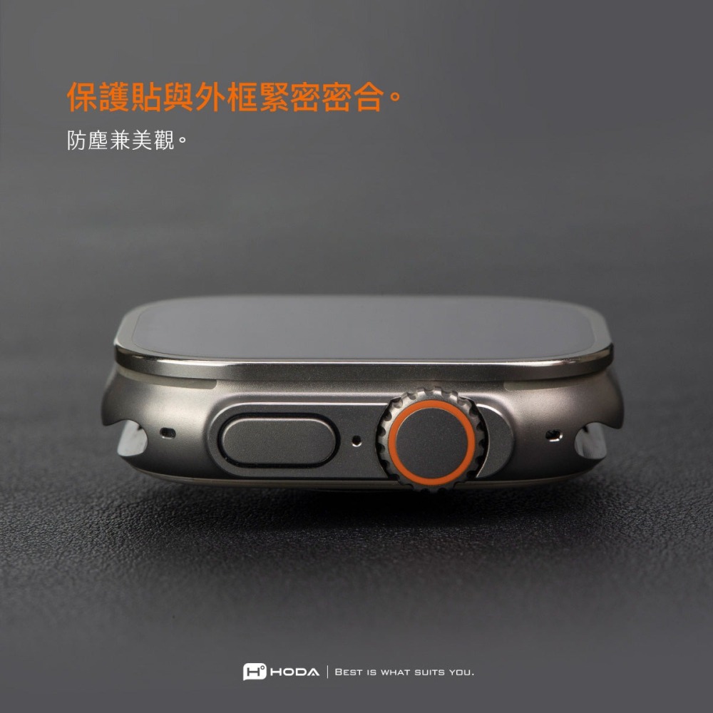 HODA 鈦合金 保護框 手錶框 金屬框 單 邊框 外框 適 Watch Ultra 3 2 1 49 mm-細節圖6