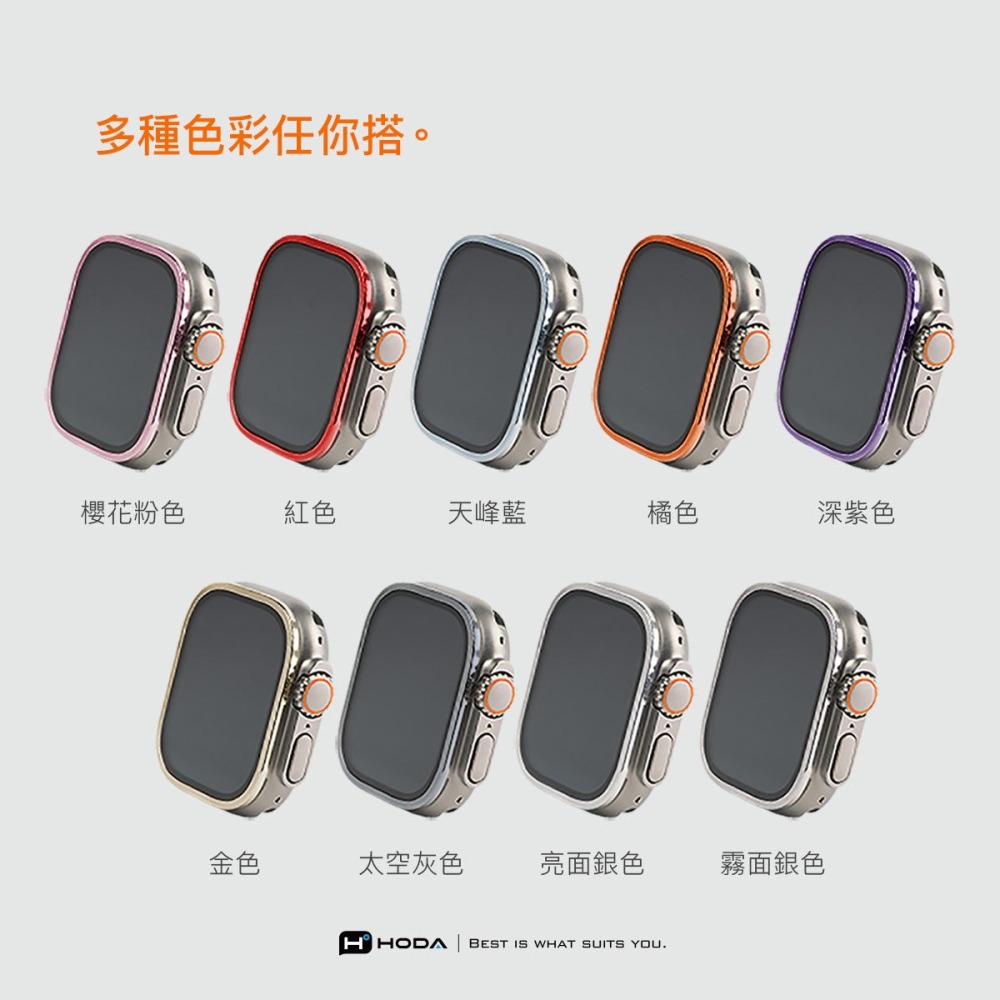 HODA 鈦合金 保護框 手錶框 金屬框 單 邊框 外框 適 Watch Ultra 3 2 1 49 mm-細節圖7