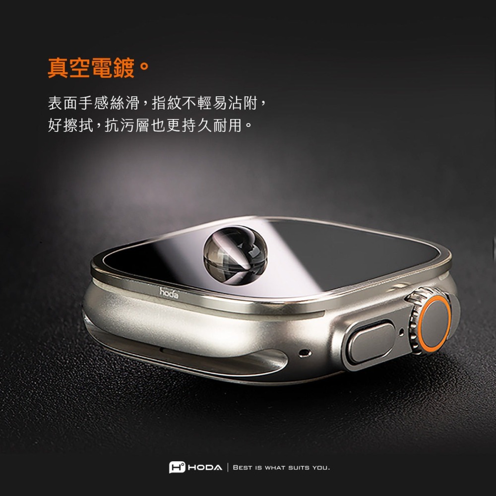 HODA 鈦合金 保護框 手錶框 金屬框 單 邊框 外框 適 Watch Ultra 3 2 1 49 mm-細節圖8