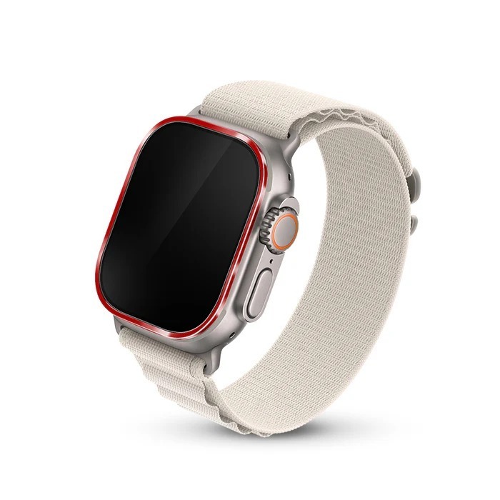 HODA 鈦合金 保護框 手錶框 金屬框 單 邊框 外框 適 Watch Ultra 3 2 1 49 mm-規格圖11