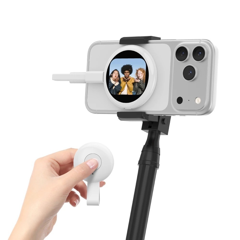 AIRITY 磁吸 自拍螢幕 MagSafe 後鏡頭 外接 副螢幕 Vlog 直播 通用 iPhone 17 16-細節圖4
