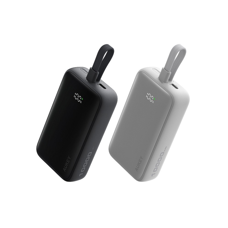 AUKEY  小冰棒 10000mAh 30W 自帶線 10000mAh 快充 行動電源 PB-Y61-細節圖3