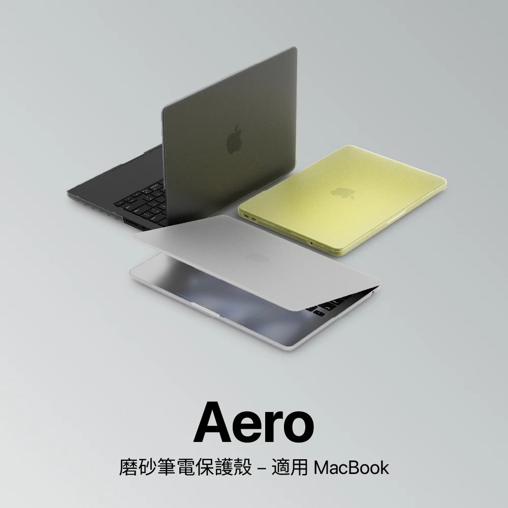 MAGEASY Aero 磨砂 筆電 保護殼 適用 MacBook Neo M5 M4 M3 M2 M1 Air Pro-細節圖7