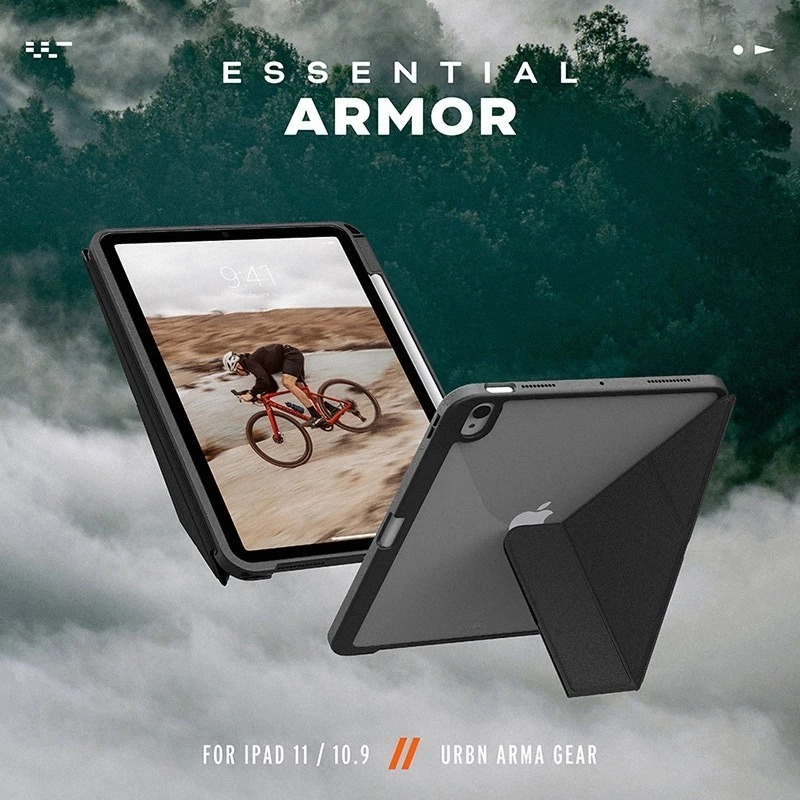 UAG 耐衝擊 多角度 保護殼 V2 黑 A16 美國軍規 防摔殼 平板殼 適用 iPad 11 10.9 吋-細節圖4
