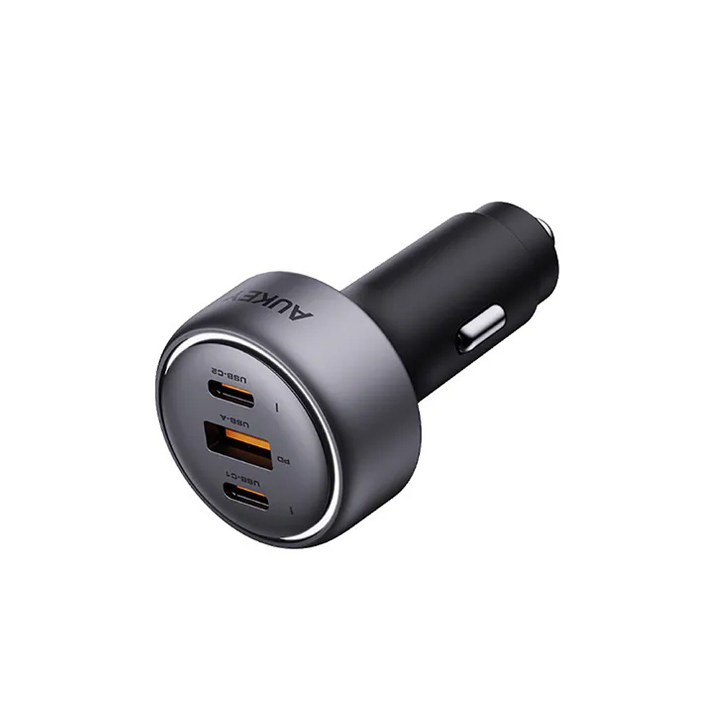 AUKEY 3孔 165W PD 快充 車用 充電器 點菸器 CC-P4-細節圖3