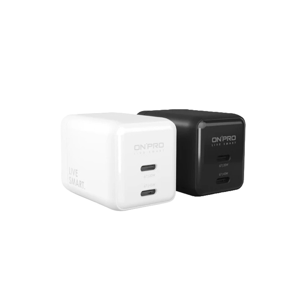 ONPRO Q67 Duo 氮化鎵 GaN 67W Type C PD 充電器 適 iphone 18 17 16 15-細節圖2
