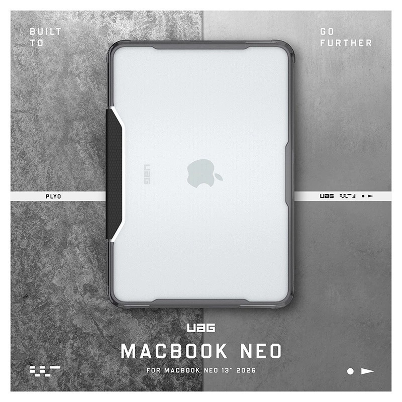 UAG 耐衝擊 保護殼 全透明 筆電殼 軍規 蜂巢式 360度 防護 適 Macbook Neo 13吋-細節圖4