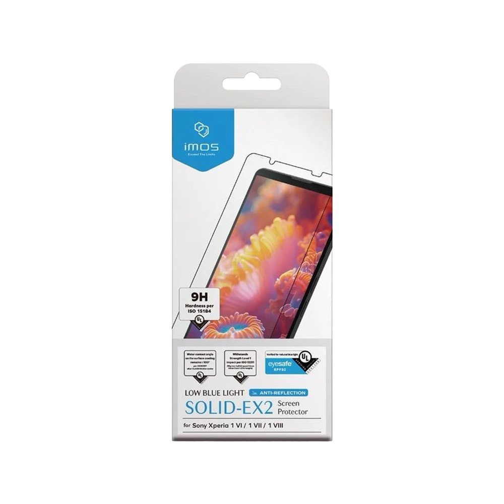 imos RPF80 低藍光 AR 低反光 9h 螢幕貼 玻璃貼 適 Sony Xperia 1 VI VII VIII-規格圖11