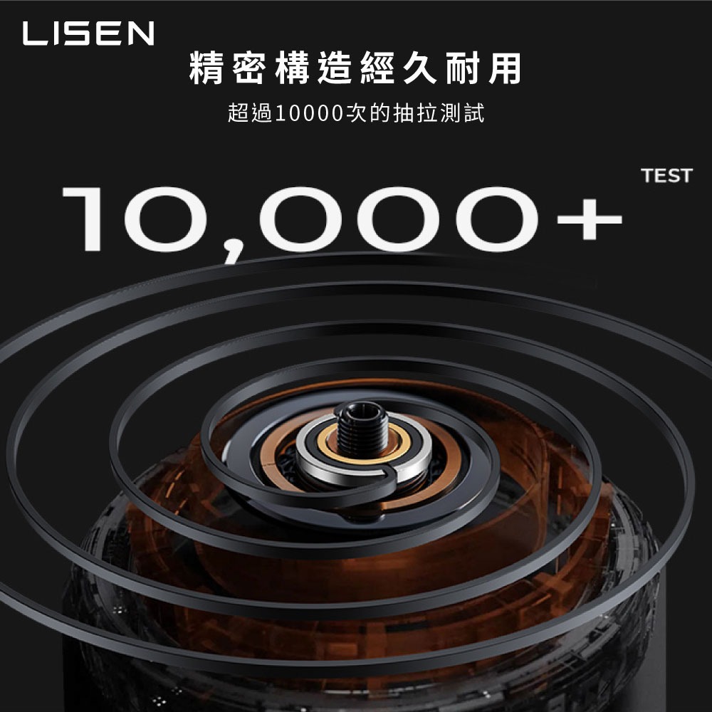 Lisen B104 伸縮線 車載 充電器 車用 車充 鋁合金 180°旋轉 自帶線 80CM-細節圖8