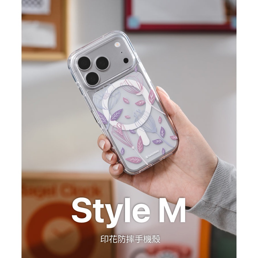 Switcheasy Style M 印花 磁吸 防摔殼 保護殼 手機殼 適 iPhone 18 17 Pro Max-細節圖2