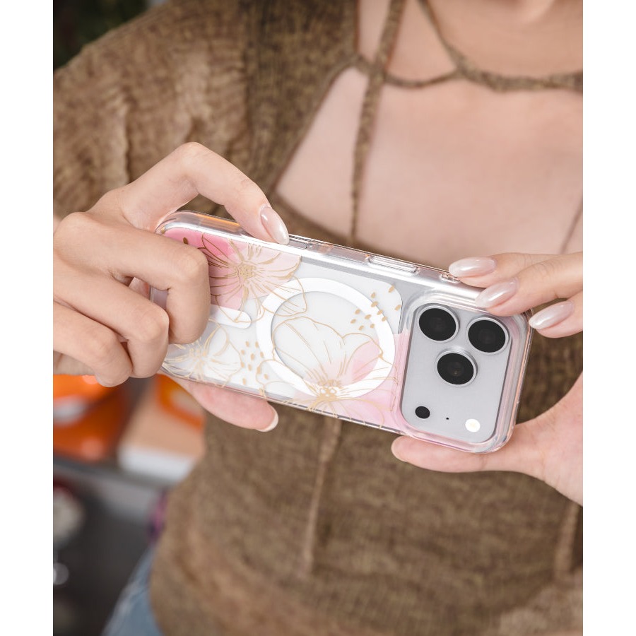 Switcheasy Fleur M 花卉系列 磁吸 防摔殼  手機殼 適 iPhone 18 17 Pro Max-細節圖3