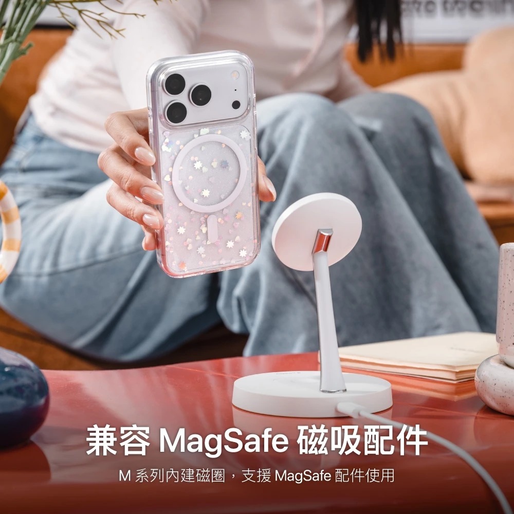 SwitchEasy Starfield M 星砂 保護殼 手機殼 磁吸 適 iPhone 18 17 Pro Max-細節圖6