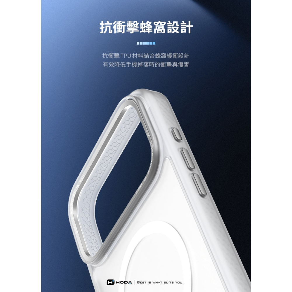HODA 柔石 防摔殼 保護殼 手機殼 相機按鈕 包覆 MagSafe 適 iPhone 17 18 Pro Max-細節圖10