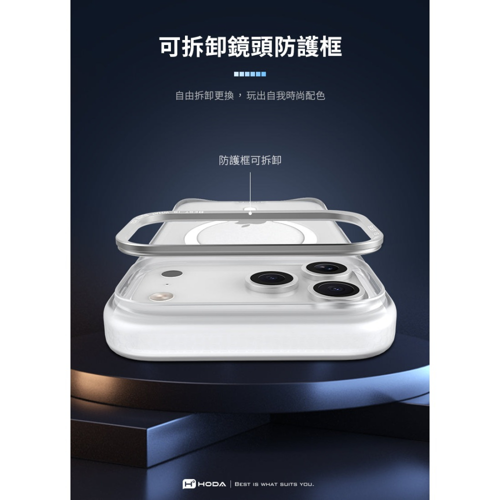 HODA 柔石 防摔殼 保護殼 手機殼 相機按鈕 包覆 MagSafe 適 iPhone 17 18 Pro Max-細節圖11