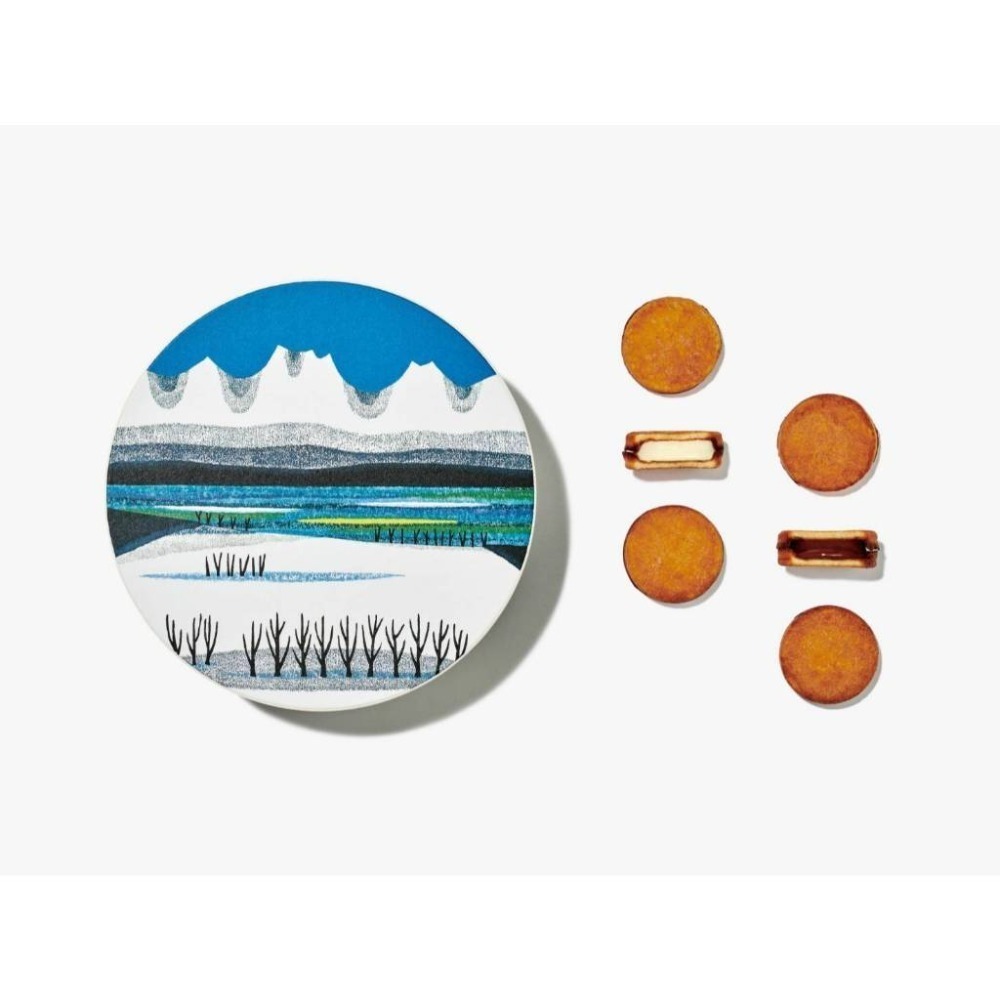 12/12~18日本連線 日本 北海道 SNOWS SNOWSSAND 冬季限定 生巧克力 黑可可 白可可 夾心 餅乾-規格圖5