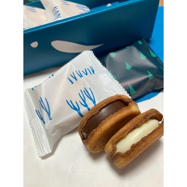 12/12~18日本連線 日本 北海道 SNOWS SNOWSSAND 冬季限定 生巧克力 黑可可 白可可 夾心 餅乾-規格圖5