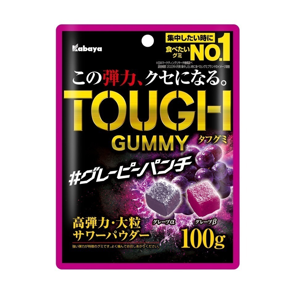 絕對現貨 日本 KABAYA 卡巴 TOUGH 軟糖 超彈力軟糖 超彈力 超Q-細節圖3