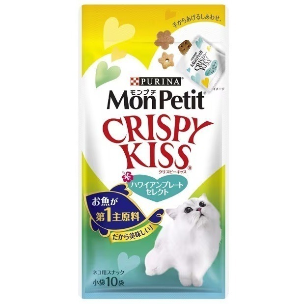MonPetit 貓倍麗  親親餅乾 添加貓薄荷 CRISPY KISS 貓倍麗餅乾 小包 貓潔牙餅乾 貓餅乾 潔牙餅乾-細節圖5