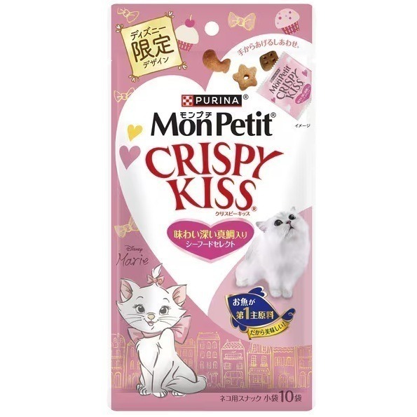 MonPetit 貓倍麗  親親餅乾 添加貓薄荷 CRISPY KISS 貓倍麗餅乾 小包 貓潔牙餅乾 貓餅乾 潔牙餅乾-細節圖6