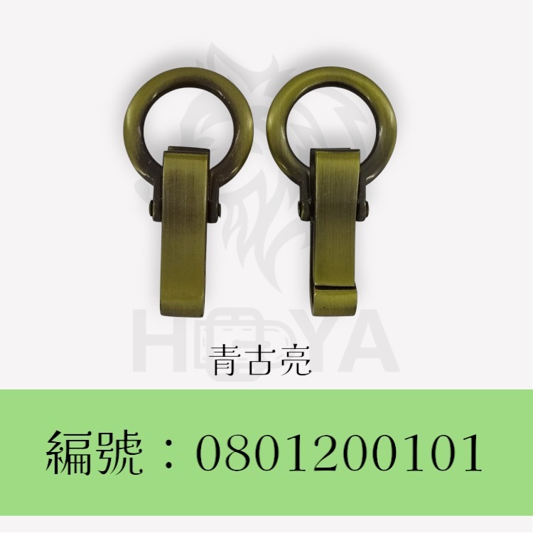 環狀鉤釦【鑄】_6分⊥2吋〈2個裝 | 共2色〉-規格圖4