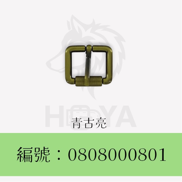 皮帶釦【鑄】_6分⊥5分〈2個裝 | 共4色〉-規格圖6