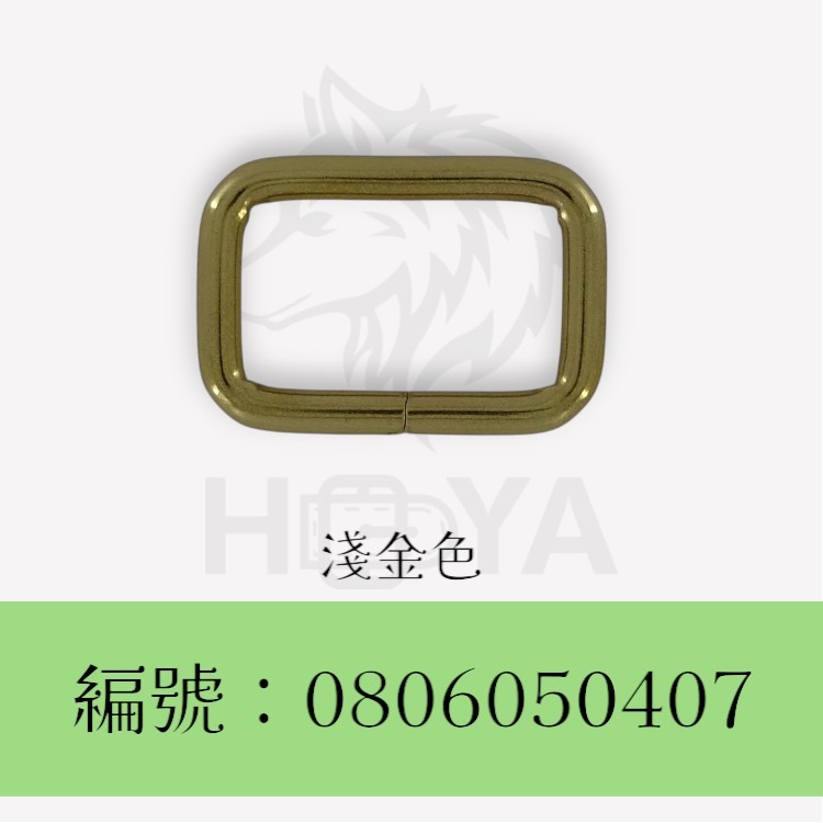 方環釦_￠5mm1吋2分⊥6分〈2個裝 | 共3色〉-規格圖5