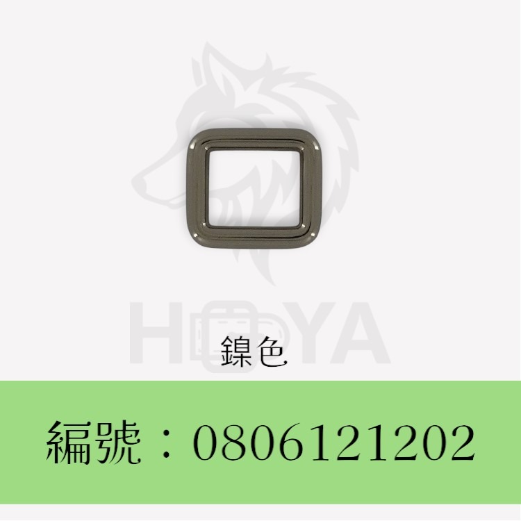 方環釦【鑄】_￠4mm5分⊥4分〈2個裝 | 共4色〉-規格圖6