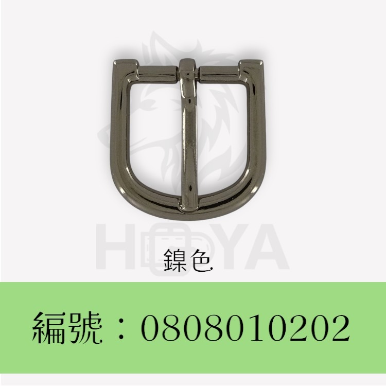 皮帶釦【鑄】(長圓)_1吋⊥1吋〈2個裝 | 共2色〉-細節圖3