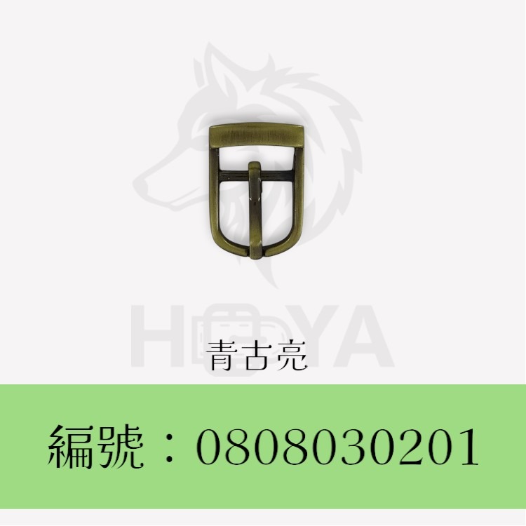 皮帶釦【鑄】(圓日字)_5分⊥1吋〈2個裝 | 共2色〉-規格圖4