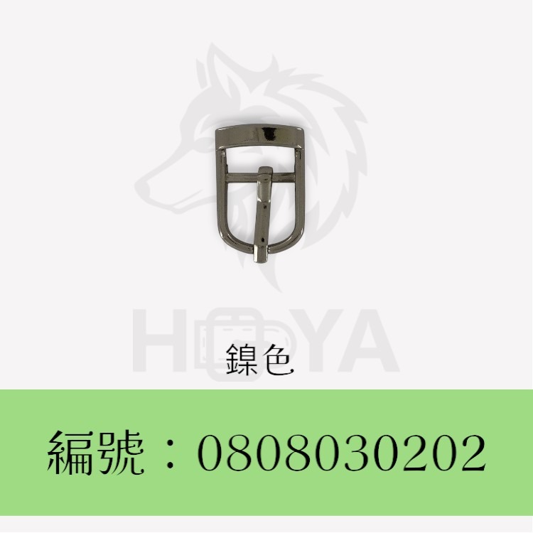 皮帶釦【鑄】(圓日字)_5分⊥1吋〈2個裝 | 共2色〉-規格圖4
