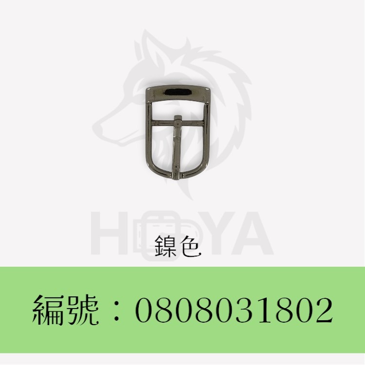 皮帶釦【鑄】(圓日字)_6分⊥1吋〈2個裝 | 共2色〉-規格圖4