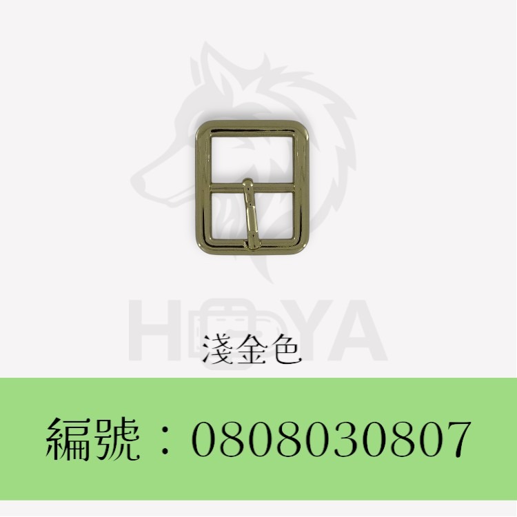 皮帶釦【鑄】(長扁日字)_6分⊥1吋〈2個裝 | 共3色〉-規格圖5