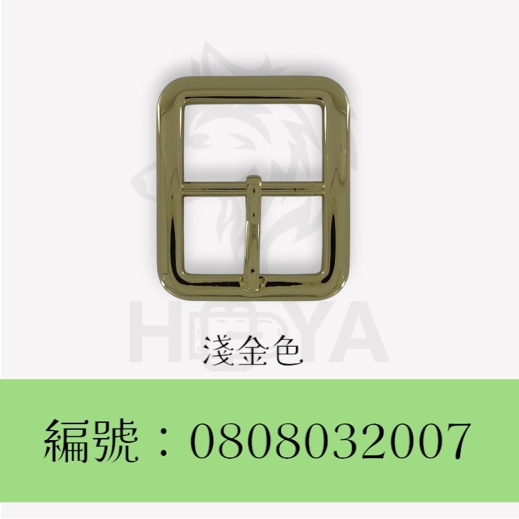 皮帶釦【鑄】(長扁日字)_1吋2分⊥1吋半〈2個裝 | 共3色〉-細節圖4